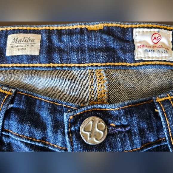 AG Adriano Goldschmied "Malibu" Bermuda length shorts women's size 27 - Picture 9 of 11